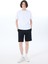 Bisiklet Yaka Baskılı Beyaz Erkek T-Shirt M5SM-TST1300 2