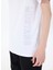 Bisiklet Yaka Baskılı Beyaz Erkek T-Shirt M5SM-TST1300 4