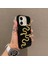 Apple iPhone 12 Uyumlu Kılıf Zebana Serpent Kadife Kumaş Kılıf Siyah 1