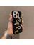 Apple iPhone 16 Pro Max Uyumlu Kılıf Zebana Serpent Kadife Kumaş Kılıf Siyah 1