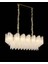 Bronz Eskitme Plume Cam Avize 1
