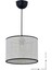 Modern Beyaz Rattan Salon Mutfak Oturma Odası Avize Doğal Hazeran Tekli Avize Hasır 25 cm 2