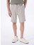 Normal Bel Basic Bej Erkek Bermuda Şort F5SM-SHT 2752 2
