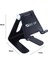 SC-500 Katlanabilir Alüminyum Masaüstü Telefon ve Tablet Standı – Siyah 4