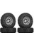 4 Adet 85MM 1.55 Metal Beadlock Jant Lastikleri Seti 1/10 Rc Paletli Araba Eksenel Yeti Jr RC4WD D90 Tf2 Tamiya, Titanyum (Yurt Dışından) 1
