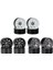 4 Adet 85MM 1.55 Metal Beadlock Jant Lastikleri Seti 1/10 Rc Paletli Araba Eksenel Yeti Jr RC4WD D90 Tf2 Tamiya, Titanyum (Yurt Dışından) 3