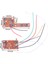 2 Adet 5ch Rc Uzaktan Kumanda 27MHZ Devre Pcb Verici ve Alıcı Kartı Araba Radyo Sistemi Aksesuarları 20-25M (Yurt Dışından) 5