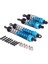 1/12 Wltoys 12428 12423 Rc Araba Tırmanma Yükseltme Parçası Için Metal Yağ Dolu Ön ve Arka Amortisör, Mavi (Yurt Dışından) 4