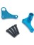 Wltoys 1/12 12423 12427 12428 12429 Rc Araba Parçaları Model Yükseltme Metal Parçalar Direksiyon Pençesi Rc Araba Parçaları Seti, Kırmızı (Yurt Dışından) 3