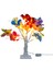 Dekoratif Led'li Çiçek Lamba - 35 cm 3