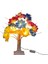 Dekoratif Led'li Çiçek Lamba - 35 cm 4
