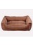 Luxury Cookie Kedi Köpek Yatağı Kahverengi Xlarge 110X80X22 cm - Petshopundan 1 Adet 1
