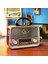 Bluetoothlu Eskitme Nostalji Tasarımlı Şarjlı Solar Panelli Radyo - Işıklı Nostalji Radyo 5