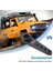 4 Adet 37MM 25T Metal Uzatma Direksiyon Servo Kolu Kornası Rc Araba Paletli Araçlar Parçaları, Siyah (Yurt Dışından) 4