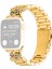 Apple Watch Series 10 Ultra 9 8 46MM 49MM Taç Şekli Watch Band Paslanmaz Çelik Kayış (Yurt Dışından) 1