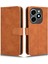 Tecno Spark 20 Pu Deri Flip Skin-Touch Cüzdan Telefon Kılıfı (Yurt Dışından) 1