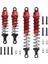 1/12 Wltoys 12428 12423 Rc Araba Tırmanma Yükseltme Parçası Için Metal Yağ Dolu Ön ve Arka Amortisör, Kırmızı (Yurt Dışından) 1