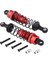 1/12 Wltoys 12428 12423 Rc Araba Tırmanma Yükseltme Parçası Için Metal Yağ Dolu Ön ve Arka Amortisör, Kırmızı (Yurt Dışından) 2
