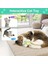Peluş Kedi Oyuncağı Kedi Otlu Catnipli 1 Adet 4
