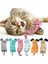 Peluş Kedi Oyuncağı Kedi Otlu Catnipli 1 Adet 4