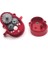 Wpl D12 D42 1/10 Rc Araba Yükseltme Parçaları Aksesuarları Için 370 Motorlu ve Çelik Dişlili Metal Şanzıman Şanzımanı, Kırmızı (Yurt Dışından) 2