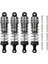 4 Adet Metal Ön ve Arka Yağ Amortisörü Sönümleyici Mjx H16 16207 16208 16209 16210 1/16 Rc Araba Yükseltme Parçaları, 6 (Yurt Dışından) 1