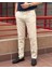 Erkek, Slim Fit, Casual-Günlük, Keten Dokuma, Pamuklu, Mevsimlik Pantolon 301 1