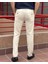 Erkek, Slim Fit, Casual-Günlük, Keten Dokuma, Pamuklu, Mevsimlik Pantolon 301 3