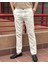 Erkek, Slim Fit, Casual-Günlük, Keten Dokuma, Pamuklu, Mevsimlik Pantolon 301 4