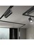 CT-5395 Kama LED Siyah Kasa Ray Spot Sistemi 30W Armatür Gün Işığı Beyaz Aydınlatma Işık Lamba 3