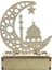 Eıd Ahşap Kolye Eid Muak Ramazan Dekorasyon Ev Için Islam Müslüman Parti Dekor Ramazan ve Bayram Dekor No.3 (Yurt Dışından) 1