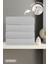 4'lü Gri El Havlusu - 50 x 90 cm , 225 Gr, Pamuk, Spa ve Otel Havlusu 1