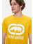 Marc Sarı Bisiklet Yaka Baskılı Standard Fit Erkek Tshirt 2