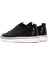 Erkek Siyah Bağcıklı Deri Sneaker 5
