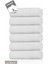 6'lı Beyaz Jelena El Havlusu - 50x90 Cm, 225 Gr, %100 Pamuk, Spa Ve Otel Havlusu, Günlük Kullanıma Uygun 2