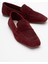 Morne Bordo Süet Deri Kadın Loafer Ayakkabı 1