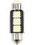 Sant Kuee 2x 36MM Ampul Lamba 3 LED Beyaz Araba Kubbe Canbus (Yurt Dışından) 1