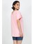 Baskılı Tshirt Pembe 2