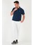 % 100 Pamuk Düğmeli Polo T Shirt Erkek POLO 5902118 6