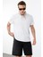Erkek T-Shirt Pamuk Regular Fit Standart Kesim Bisiklet Yaka Basic Tişört Basıc-T-Shırt1 3
