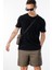 Erkek T-Shirt Pamuk Regular Fit Standart Kesim Bisiklet Yaka Basic Tişört Basıc-T-Shırt1 5