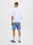 Jack Jones Erkek Blue Denim Shorts 12269612 4