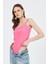 Pembe Ince Askılı Çıtçıtlı Bodysuit 13255 3