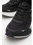 Kadın Kalın Taban Bağcıklı Sneaker Hj 25063Z Siyah 3