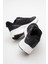 Kadın Kalın Taban Bağcıklı Sneaker Hj 25063Z Siyah 4