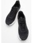 Kadın Kalın Taban Bağcıklı Sneaker Hj 25063Z Siyah 5