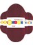 5 Adet Kristal El Örgü Lif İpi Bordo 98220 1