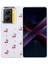Xiaomi Poco X7 Pro Kılıf Airbag Tasarımlı Simli Şeffaf Zore Kutup Kapak 1