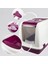 Kapalı Büyük Boy Kedi Tuvaleti Xxl 52X66X46CM Elekli Paspas Hediyeli 2