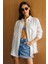 Oversize Basic Müslin Kadın Gömlek Kadın-Müslin-Gömlek 5